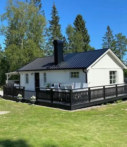 Mysigt Hus Naera Hav Och Skog Pa Haerliga Alnoe